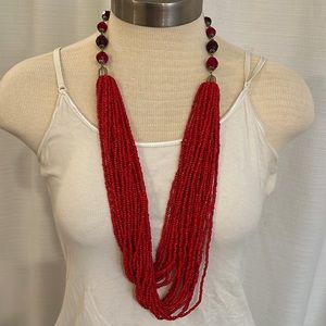 Red necklace